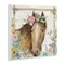 Stupell Industries The Look Horse with Flowers Wall Plaque By Susan Winget